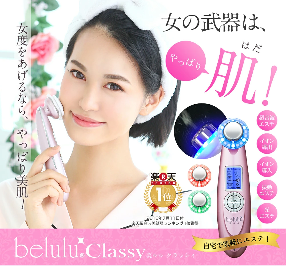 Ange Beaute / Belulu Classy（美ルル クラッシィ）毛穴ケア美顔器